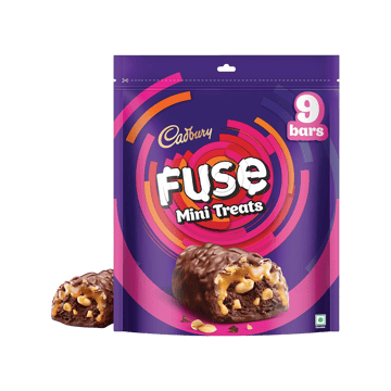 Cadbury Fuse Mini Treats Filled Bar Chocolate Pack