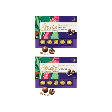 Cadbury Studio Assorted Flavours Signature Pralines Chocolate Gift Pack