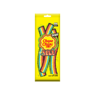Chupa Chups Sour Belt Mixed Fruit Sour Candy