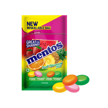 Mentos Rainbow Chewy Assorted Toffee