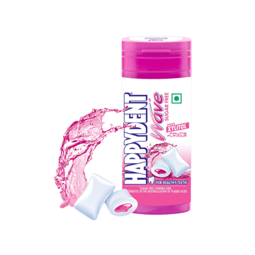 Happydent Sugar Free Wave Fruit Flavour Chewing Gum