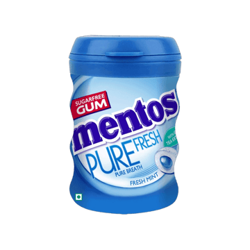 Mentos Pure Fresh Mint Chewing Gum (Sugar Free)
