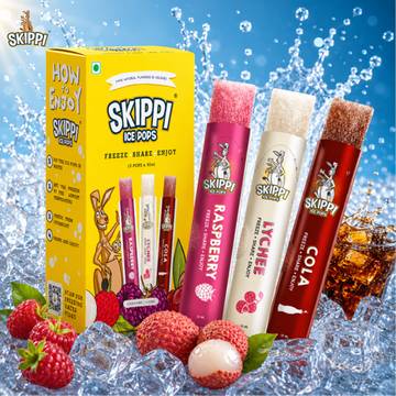 Skippi Natural Flavoured Ice Pops