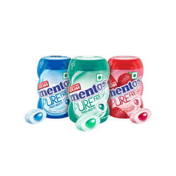 Mentos Pure Fresh Chewing Gum Variety Pack