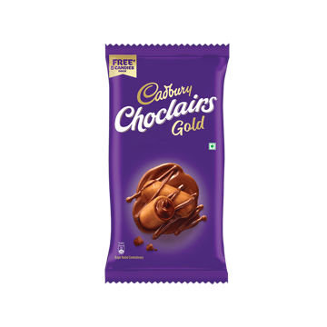 Cadbury Choclairs Gold Eclair Candy Pack