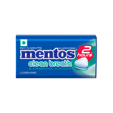 Mentos Clean Breath Mint Candies