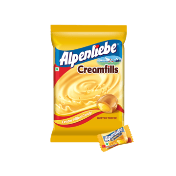 Alpenliebe Creamfills Center Filled Toffee