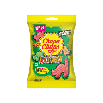 Chupa Chups Rockat Assorted Soft Sour Candy