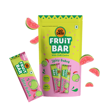 GO DESi Fruti Twist Fruit Bar (Guava)