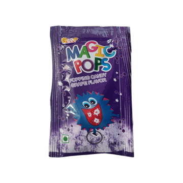Magic Pops Grape Popping Candy