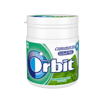 Orbit Spearmint Sugarfree Chewing Gum