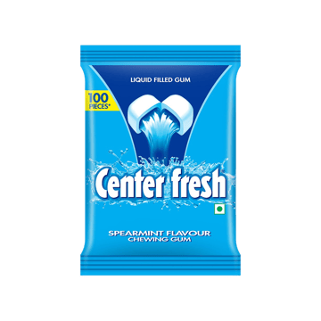 Center Fresh Spearmint Chewing Gum