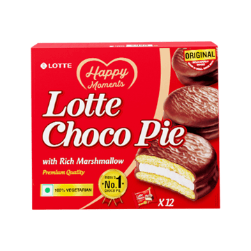 Lotte Choco Pie - 12 units