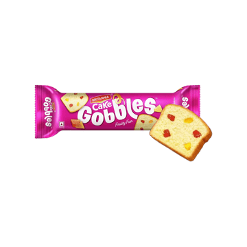 Britannia Gobbles Fruit Slice Cake