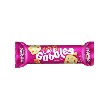 Britannia Gobbles Fruity Fun Slice Cake