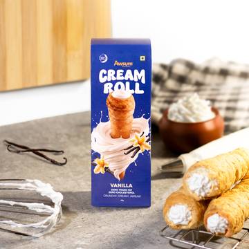 Awsum Vanilla Cream Roll