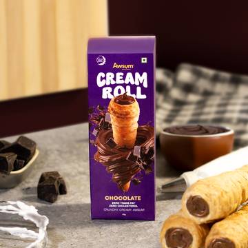 Awsum Chocolate Cream Roll