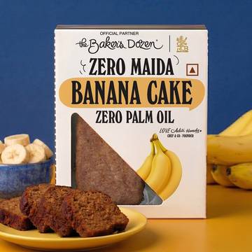 The Baker’s Dozen Whole Wheat Banana Cake