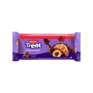 Britannia Treat Cocoa Creme Croissant