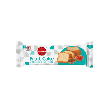 Winkies Fruit Cake with Raisins & Tutti Frutti