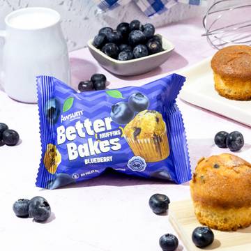 Awsum Better Bakes Blueberry Muffin