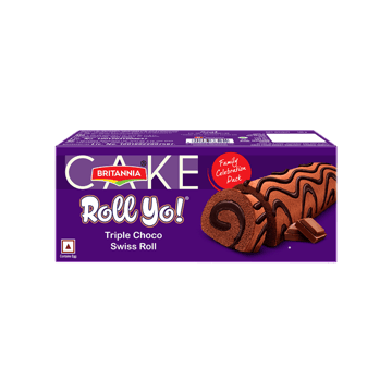 Britannia Triple Choco Swiss Roll