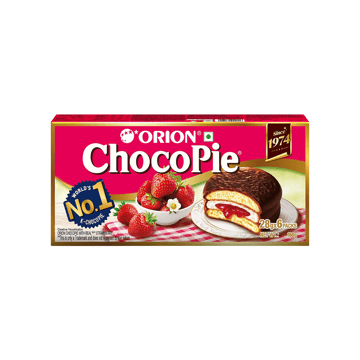 Orion Strawberry Choco Pie