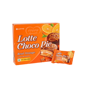 Lotte Choco Pie (Real Orange)