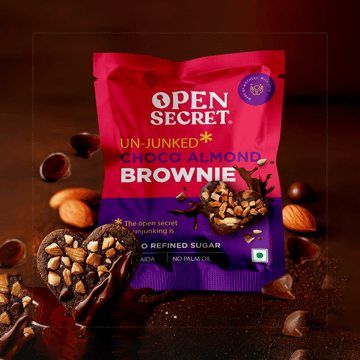 Open Secret Zero Maida Chocolate Almond Brownie