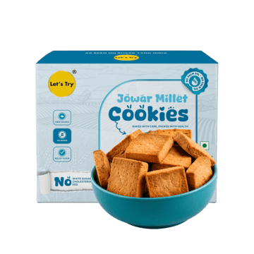 Let's Try Jowar Millet Cookies