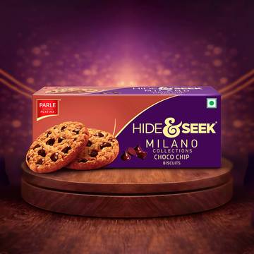Parle Milano Hide & Seek Milano Choco Chip Biscuit