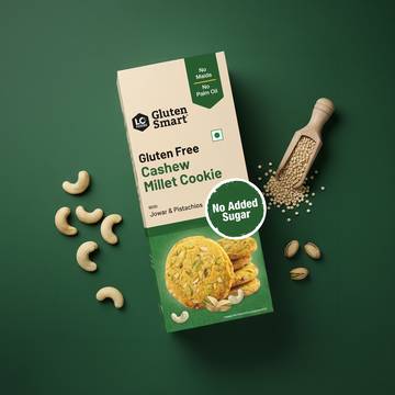 Lo Foods Gluten Free Cashew Millet Cookies (No Added Sugar)