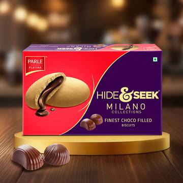 Parle Hide & Seek Milano Centre Filled Cream Biscuits