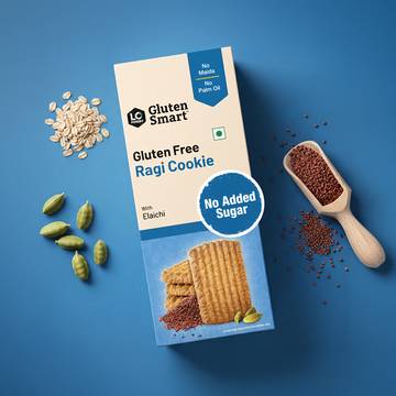 Lo Foods Gluten-Free Ragi Cookies (Elaichi)