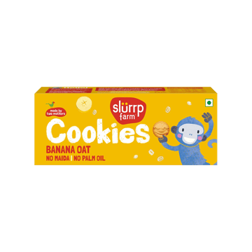 Slurrp Farm Banana Oat Cookies