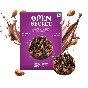 Open Secret Zero Maida Chocolate Almond Protein Cookies