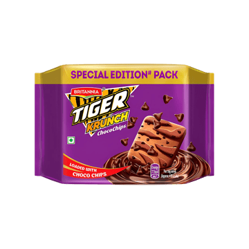 Britannia Tiger Krunch Choco chips Cookies