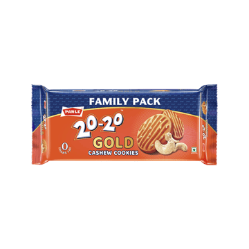 Parle 20-20 Gold Cashew Cookies