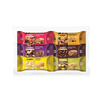Unibic Assorted Cookies - Pack of 6