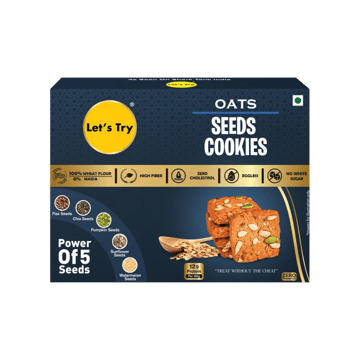 Let's Try Oats Seeds Cookies