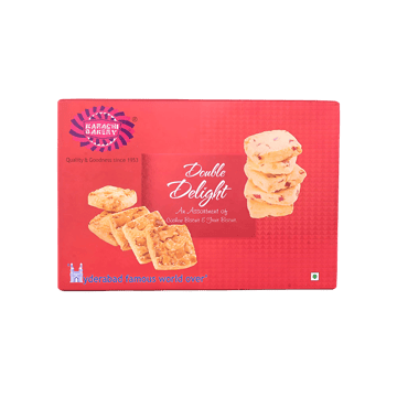 Karachi Bakery Double Delight Cashew & Fruit Bakery Cookies