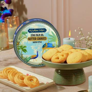 The Baker's Dozen Danish Style Butter Cookies Gift Pack