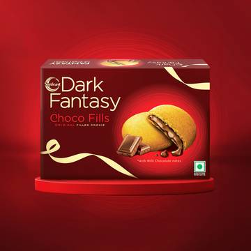 Sunfeast Dark Fantasy Choco Fills Chocolate Biscuit Pack