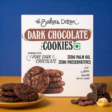 The Baker's Dozen Dark Chocolate Cookies