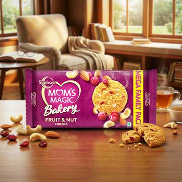 Sunfeast Mom's Magic Bakery Fruit & Nut Cookies
