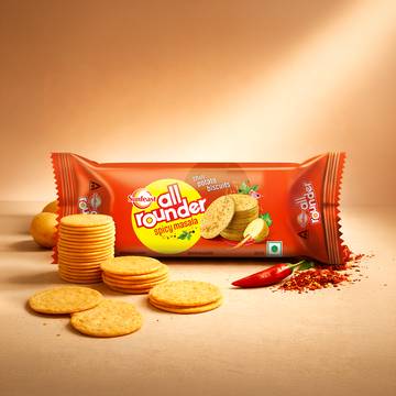 Sunfeast All Rounder Potato Biscuits with Chatpata Masala Flavour