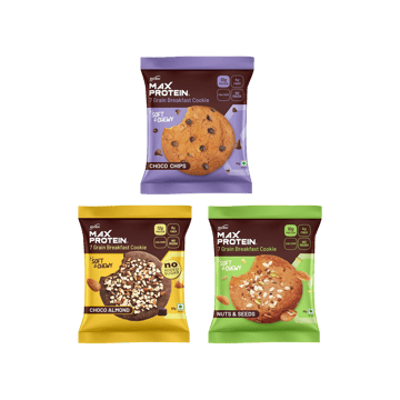 RiteBite Max Protein No Maida 7 Grains Assorted Protein Cookies