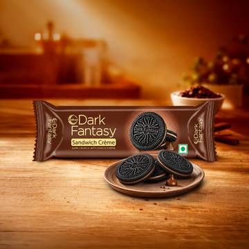Sunfeast Dark Fantasy Choco Sandwich Crème Biscuits