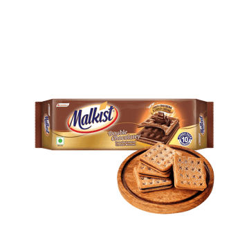 Malkist Double Chocolatey Cracker Biscuit
