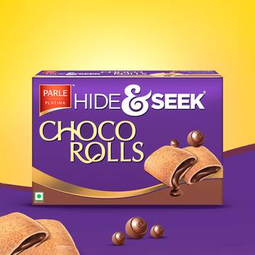 Hide & Seek Choco Rolls Cream Biscuits